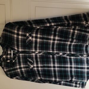 Eddie Bauer Cotton Flannel Button Down Shirt Classic Fit NEW wo Tag